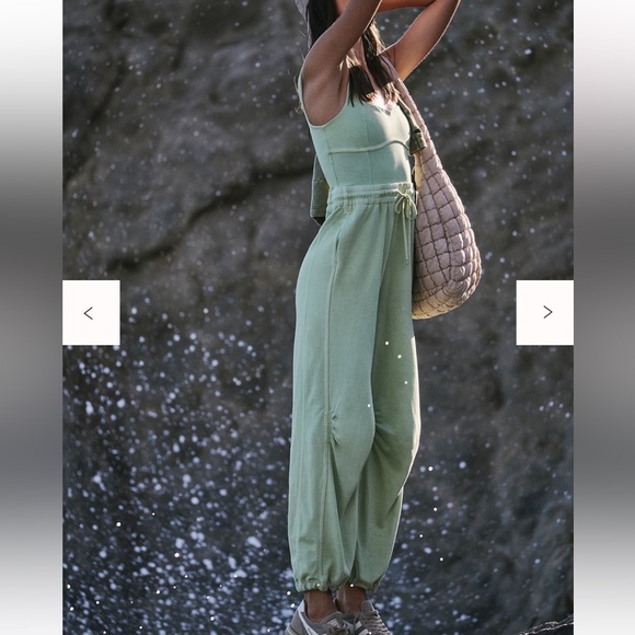 FREE PEOPLE Inbound Onsie in the color Moss Size Small - Picture 4 of 16